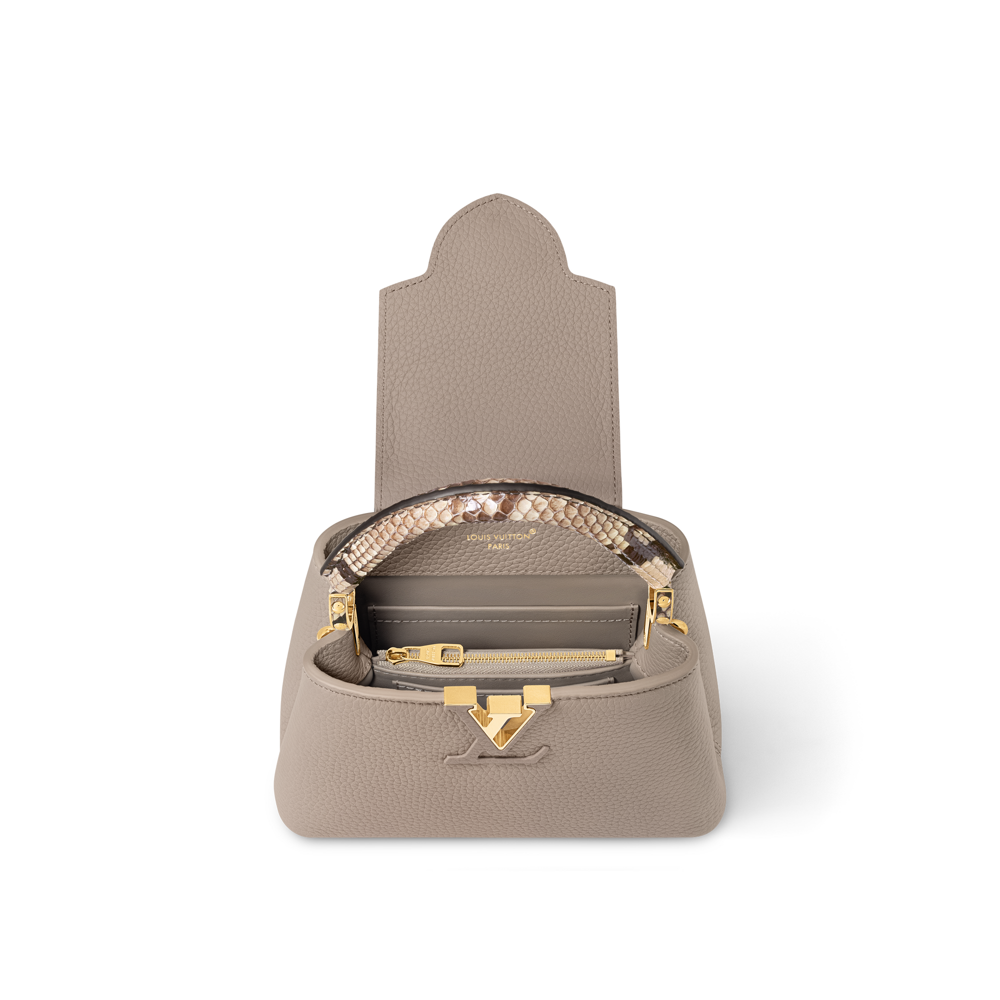 กระเป๋ารุ่น Capucines Mini Capucines in ผู้หญิง's กระเป๋าถือ กระเป๋ารุ่น Capucines collections by Louis Vuitton (การย่อ/ขยายผลิตภัณฑ์)